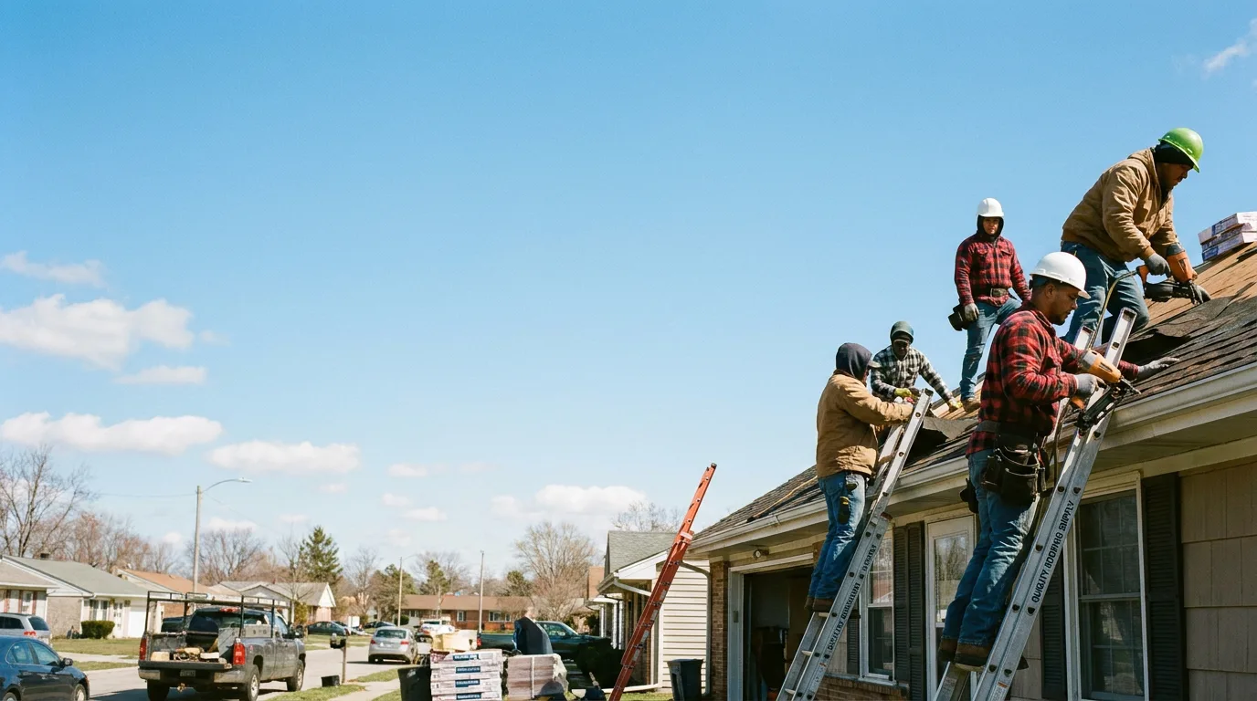 Roofing in Johnston, IA near me